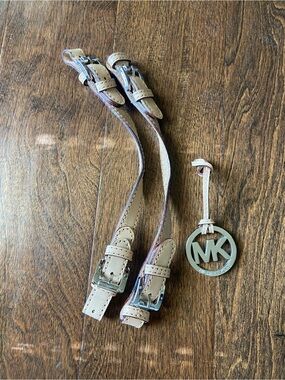 Michael Kors replacement straps and charm for tote shoulder bag
